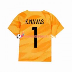 Maillot Extérieur Paris Saint-Germain Gardien K.NAVAS 1 2023-2024 Manches Courtes Homme