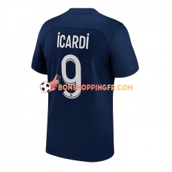Maillot Domicile Paris Saint-Germain Icardi 9 2022-2023 Manches Courtes Homme