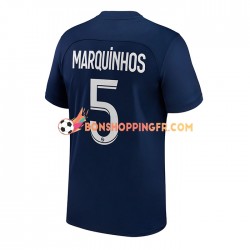 Maillot Domicile Paris Saint-Germain Marquinhos 5 2022-2023 Manches Courtes Homme