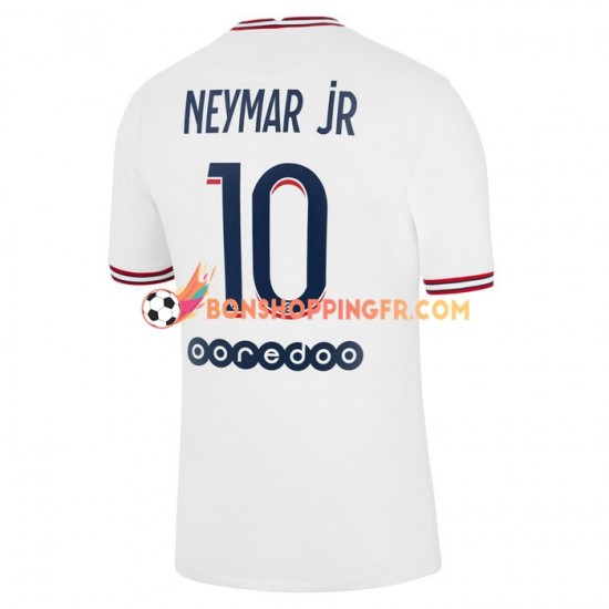 Maillot 4ème Paris Saint-Germain Neymar Jr 10 2021-2022 Manches Courtes Homme