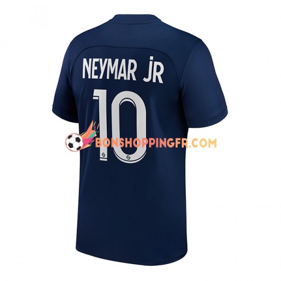 Maillot Domicile Paris Saint-Germain Neymar Jr 10 2022-2023 Manches Courtes Homme