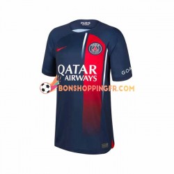 Maillot Domicile Paris Saint-Germain Sergio Ramos 4 2023-2024 Manches Courtes Homme