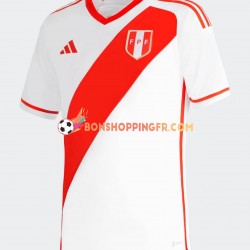 Maillot Domicile Pérou 2023 Manches Courtes Homme
