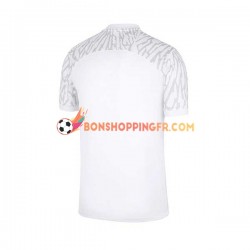 Maillot Domicile Pologne Coupe du Monde 2022 Manches Courtes Homme