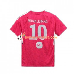 Maillot Domicile Porcinos RONALDINHO 10 2023 Manches Courtes Homme