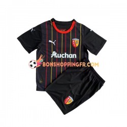 Maillot Extérieur RC Lens 2023-2024 Manches Courtes Jeune Enfant(+shorts)