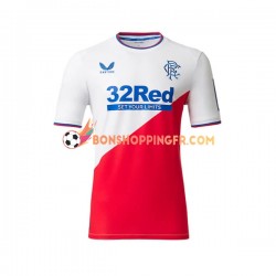Maillot Extérieur Rangers 2022-2023 Manches Courtes Homme