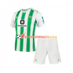 Maillot Domicile Real Betis 2023-2024 Manches Courtes Jeune Enfant(+shorts)