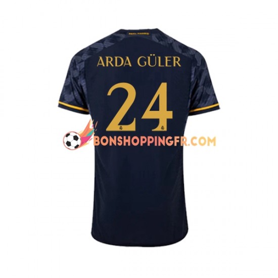 Maillot Extérieur Real Madrid Arda Guler 24 2023-2024 Manches Courtes Homme