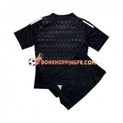 Maillot Extérieur Real Madrid Gardien 2023-2024 Manches Courtes Jeune Enfant(+shorts)
