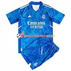 Maillot Domicile Real Madrid Gardien 2022-2023 Manches Courtes Jeune Enfant(+shorts)