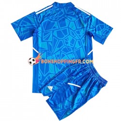 Maillot Domicile Real Madrid Gardien 2022-2023 Manches Courtes Jeune Enfant(+shorts)