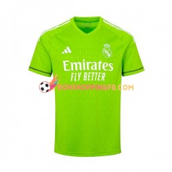 Maillot Domicile Real Madrid Gardien 2023-2024 Manches Courtes Homme