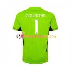 Maillot Domicile Real Madrid Gardien Thibaut Courtois 1 2023-2024 Manches Courtes Homme