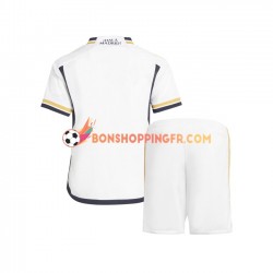 Maillot Domicile Real Madrid 2023-2024 Manches Courtes Jeune Enfant(+shorts)