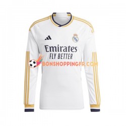 Maillot Domicile Real Madrid JOSELU 14 2023-2024 Manches Longues Jeune Enfant(+shorts)