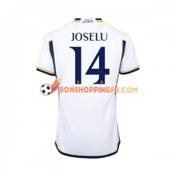 Maillot Domicile Real Madrid JOSELU 14 2023-2024 Manches Courtes Homme