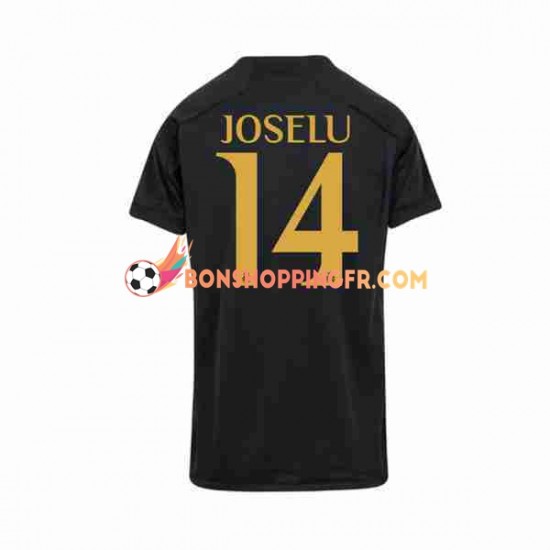 Maillot 3ème Real Madrid Joselu 14 2023-2024 Manches Courtes Homme