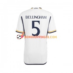 Maillot Domicile Real Madrid Jude Bellingham 5 2023-2024 Manches Courtes Homme