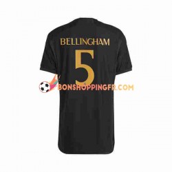 Maillot 3ème Real Madrid Jude Bellingham 5 2023-2024 Manches Courtes Homme