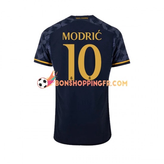 Maillot Extérieur Real Madrid Luka Modric 10 2023-2024 Manches Courtes Homme
