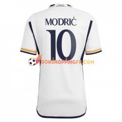 Maillot Domicile Real Madrid Modric 10 2023-2024 Manches Courtes Homme
