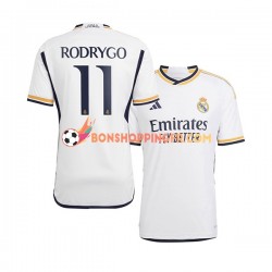 Maillot Domicile Real Madrid Rodrygo Goes 11 2023-2024 Manches Courtes Homme