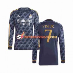 Maillot Extérieur Real Madrid Vini Jr 7 2023-2024 Manches Longues Homme