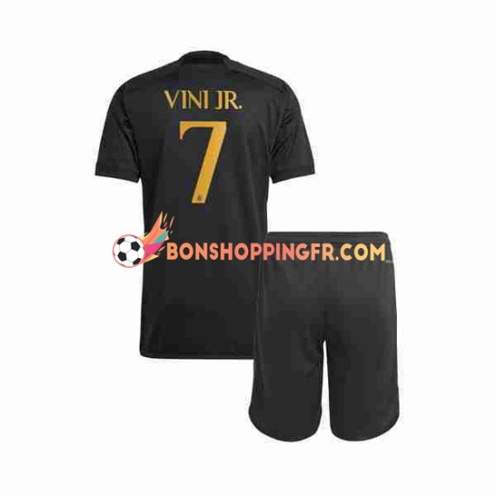 Maillot 3ème Real Madrid Vini Jr 7 2023-2024 Manches Courtes Jeune Enfant(+shorts)