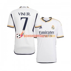 Maillot Domicile Real Madrid Vinicius Junior 7 2023-2024 Manches Courtes Homme