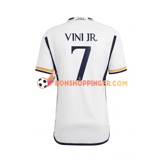 Maillot Domicile Real Madrid Vinicius Junior 7 2023-2024 Manches Courtes Homme
