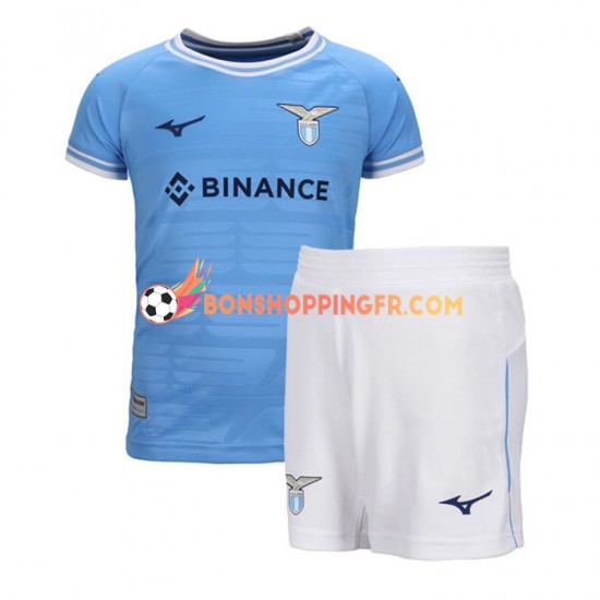 Maillot Domicile SS Lazio 2022-2023 Manches Courtes Jeune Enfant(+shorts)