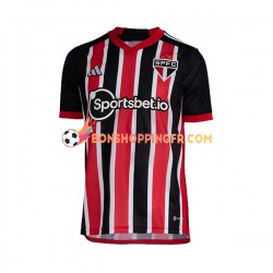 Maillot Extérieur São Paulo 2023-2024 Manches Courtes Homme