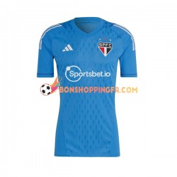 Maillot Extérieur São Paulo Gardien 2023 Manches Courtes Homme