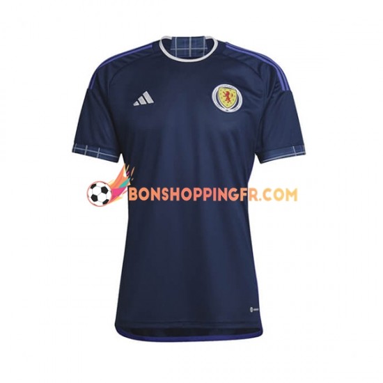 Maillot Domicile Écosse 2022 Manches Courtes Homme