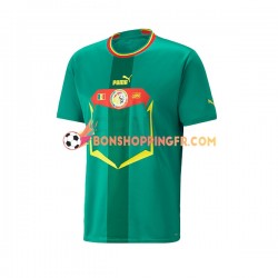 Maillot Extérieur Sénégal Coupe du Monde 2022 Manches Courtes Homme