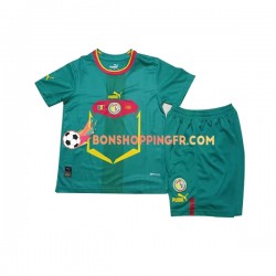 Maillot Extérieur Sénégal Coupe du Monde 2022 Manches Courtes Jeune Enfant(+shorts)