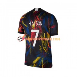 Maillot Extérieur Corée du Sud Son Heung-min 7 Coupe du Monde 2022 Manches Courtes Homme