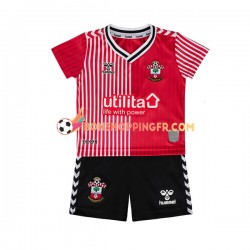 Maillot Domicile Southampton 2023-2024 Manches Courtes Jeune Enfant(+shorts)