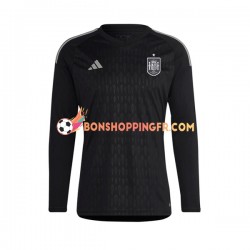 Maillot Domicile Espagne Gardien 2022 Manches Longues Homme