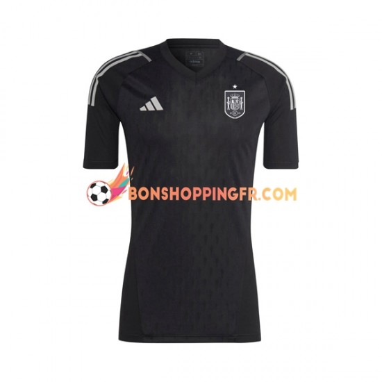 Maillot Domicile Espagne Gardien 2022 Manches Courtes Homme