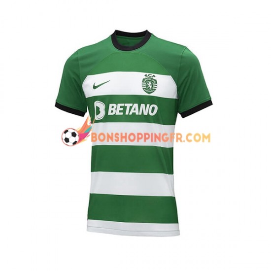 Maillot Domicile Sporting CP 2023-2024 Manches Courtes Homme