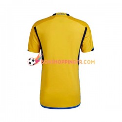 Maillot Domicile Suède 2022 Manches Courtes Homme