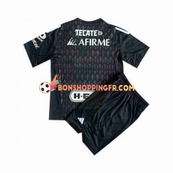 Maillot Extérieur Tigres UANL Gardien 2023-2024 Manches Courtes Jeune Enfant(+shorts)