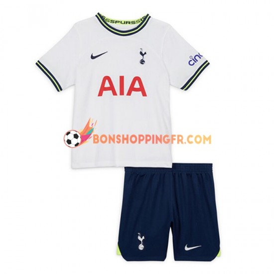 Maillot Domicile Tottenham Hotspur 2022-2023 Manches Courtes Jeune Enfant(+shorts)