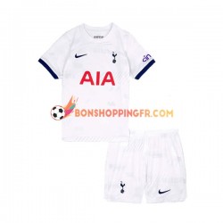 Maillot Domicile Tottenham Hotspur 2023-2024 Manches Courtes Jeune Enfant(+shorts)