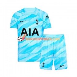 Maillot Domicile Tottenham Hotspur Gardien 2023-2024 Manches Courtes Jeune Enfant(+shorts)