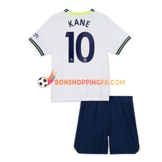 Maillot Domicile Tottenham Hotspur Harry Kane 10 2022-2023 Manches Courtes Jeune Enfant(+shorts)
