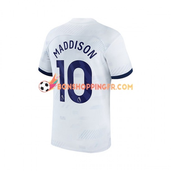 Maillot Domicile Tottenham Hotspur James Maddison 10 2023-2024 Manches Courtes Homme