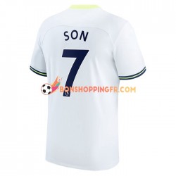 Maillot Domicile Tottenham Hotspur Son Heung-min 7 2022-2023 Manches Courtes Homme